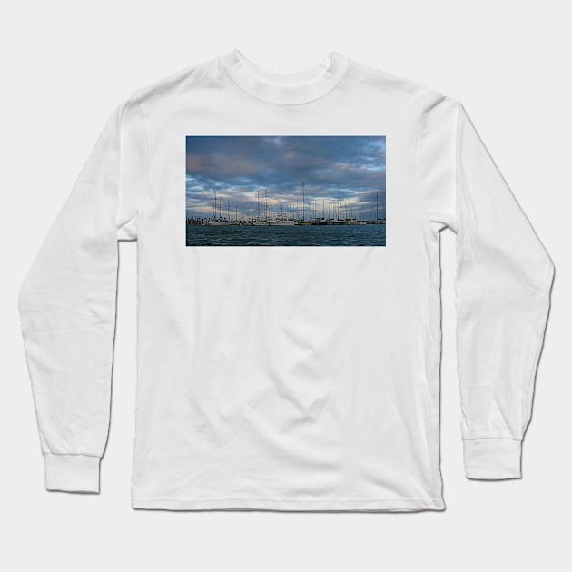 Corpus Christi Sunset2- Texas Long Sleeve T-Shirt by StonePics